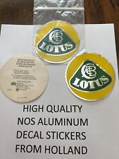 VINTAGE LOTUS CLASSIC CAR ALIMEX WEATHER PROOF ALUMINUM DECAL picture