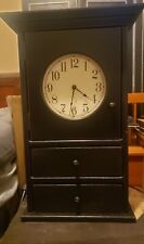 Three Drawer Clock in Black CR Designs 24H×16W× 7 picture