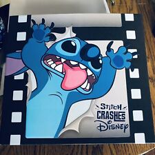 Stitch Crashes Disney Complete Pin Set & Book Pins 1-12  +  Authentic New picture