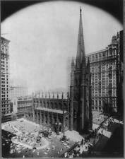 Photo:Trinity Church,New York City,c1920,NY,birds-eye view picture