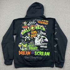 Disney Parks Halloween Jacket Small Prepare To Be Scared 2019 Full Zip Hoodie picture