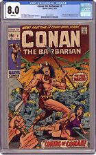 Conan the Barbarian #1 CGC 8.0 1970 4111573011 1st app. Conan picture