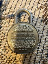 Vintage Slaymaker Padlock W/Key Nice Condition - Made in USA picture