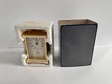 Vintage Tempus Fugit brass clock nib nos west germany picture