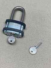 ABUS #41 Padlock Laminated Steel Lock with Keys 50 mm. Made In Germany picture