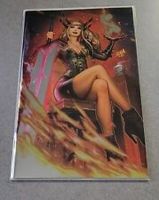 Realm of X # 1 NYCC 2023 David Nakayama Virgin FOIL Variant Exclusive Magik picture