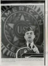 1968 Press Photo George C. Wallace addresses the American Legion in New Orleans picture