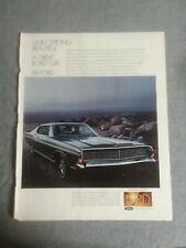 Vintage Collectible Ford XL Print Advertisement 1968  picture