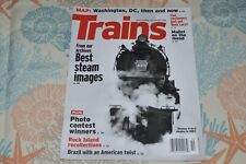 railroad TRAINS magazine October 2015 D.C. Rock Island Brazil w/ American Twist picture