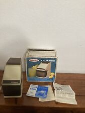 Vintage Rival Electric Ice Crusher Model 840/1 W/ Removable Tray And Box Tested picture