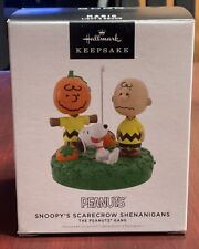 Hallmark Keepsake Snoopy's Scarecrow Shenanigans 2022 The Peanuts Gang New picture