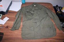 Exc 1969 ripstop Vietnam USGI OG 107 jungle fatigue jacket sz Small Reg Mezz77#6 picture