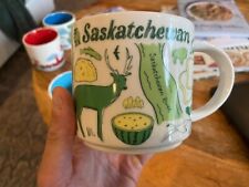 Starbucks Collectible Coffee Mug SASKATCHEWAN Been There 2018 Series 14 OZ picture