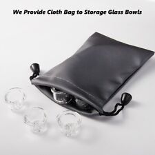 ( Pack of 9 ) Replacement Glass 9-Hole Bowl for Silicone Smoking Pipe Most Fit picture
