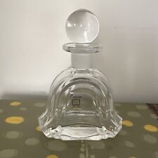 2 Collezione Glass Line Italy 24% Lead Crystal Perfume Bottles Stopper picture