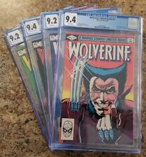 Wolverine 1982 Marvel Comics Limited Series 1-4 CGC High Grades picture