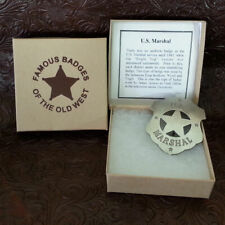 Old Western   U.S.Marshal  Badge - Boxed picture