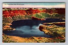 Dry Falls State Park WA-Washington, Scenic View, Antique, Vintage Postcard picture