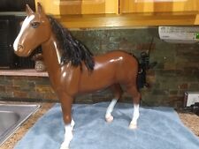Our Generation by Battat Company 19.5 in. Tall Brown Plastic Horse Figurine picture