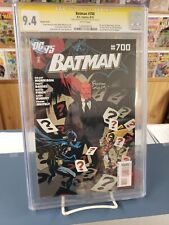 Batman # 700. Cgc Signature Series 9.4. Signed & Sketched By David Finch picture