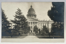 RPPC State Capitol, Sacramento, California CA Vintage Real Photo Postcard picture