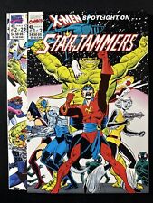 X-Men Spotlight On Starjammers #1 & 2 Marvel Comics High grade Near Mint *A4 picture