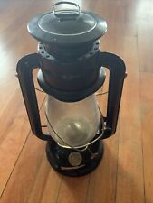 Black V&O No. 20 Pathfinder Oil Lantern Lamp Brass Gold Tone Trim 12x8” picture