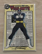 Vigilante #1 (Signed Copy By George Perez) DC Autographed Comic Book picture