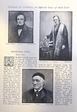 1891 English Naturalist Professor Richard Owen picture