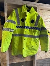 ⭐EX POLICE HIGH VIS WINTER JACKET LARGE FREE POSTAGE EA1⭐ picture