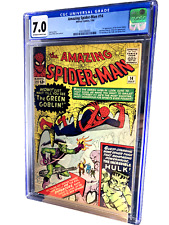 Amazing Spider-man #14 July64 CGC 7.0 (SSC343) 1st App of the Green Goblin picture