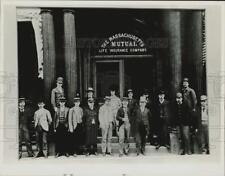 1851 Press Photo Caleb Rice founds Massachusetts Mutual Life Insurance Company. picture