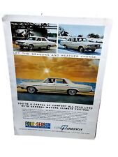 1965 GM Harrison Olds Buick Climate Control Car Original Print Ad vintage picture