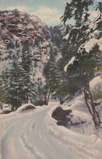 Karval Colorado CO Winter Cheyenne Canon Pike Peak Region 1947 Postcard D13 picture