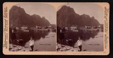 Norway Picturesque Svolvaer, a far north (68 1-3 [degree] N. Lat. - Old Photo picture