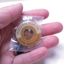 Vintage Royal Gorge Railroad 1999 Inaugural Year Pin picture