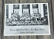 Vintage 1972 Vacation Bible School First Baptist Church Landrum South Carolina  picture
