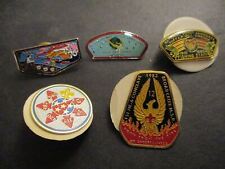 Lot of 5 boy scout BSA hat pins #161 picture