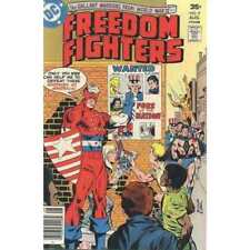 Freedom Fighters (1976 series) #9 in Very Good + condition. DC comics [q& picture