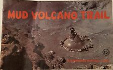 Vintage Mud Volcano Trail Yellowstone National Park Guide Brochure Map picture