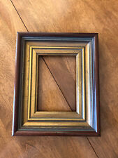 Vintage 1950's Nice Solid Wood Picture Frame, Holds Undersized 5 x 7; GUC picture