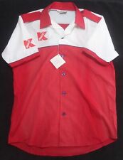 Vintage K-Mart Employee Shirt King Louie Early 90s NWT Chain Stitch Bowling picture