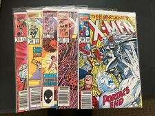 The Uncanny X-Men Lot: 179, 204, 203, 205, 285 VG F picture