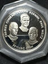 USA 1973 Commemorat.Space Silver Medal First Manned Skylab Mission “ SKYLAB 1 ” picture