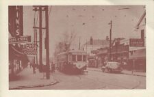 Postcard KY-Louisville Interurban at 4th and Central Looking North c1940s Signs picture