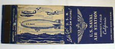 1940'S 50'S U.S. NAVAL AIR STATION, MOFFETT, FIELD CALIF MATCHCOVER picture