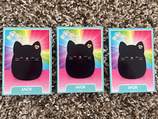 Squishmallow card Series 1, Jack the black cat (3) picture