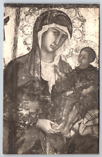 c1950s Depiction of the Virgin Mary Art Vintage Postcard picture