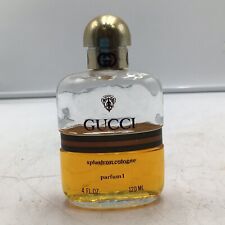 Gucci Parfum 1 Splash On Cologne 4 Oz. Partial 50% Full Without Box picture