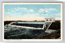 Akron OH-Ohio, Akron City Water Works Dam, Antique, Vintage c1919 Postcard picture